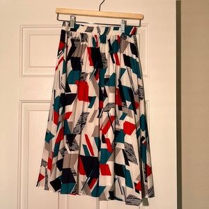 Classiques Entier Multi Color A Line Skirt XS